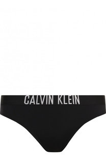Однотонные плавки-бикини с логотипом бренда Calvin Klein Underwear