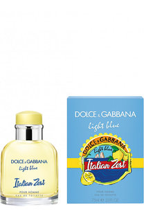 Туалетная вода Light Blue Pour Homme Italian Zest Dolce &amp; Gabbana