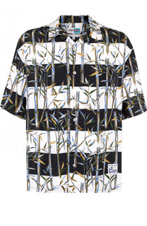 Рубашка из вискозы с короткими рукавами Kenzo