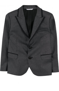 Пиджак на двух пуговицах с металлизированной отделкой Dolce &amp; Gabbana
