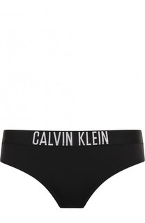 Однотонные плавки-бикини с логотипом бренда Calvin Klein Underwear