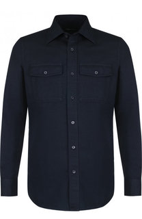 Рубашка из смеси льна и хлопка Tom Ford
