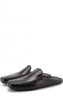 Кожаные сабо на плоской подошве Tod’s Tods