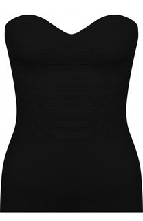 Однотонный вязаный топ-бюстье Roland Mouret