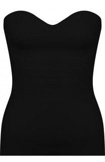 Однотонный вязаный топ-бюстье Roland Mouret