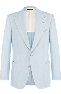 Однобортный льняной пиджак Tom Ford