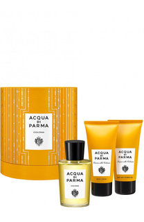 Набор Colonia: Одеколон + Гель для душа + Крем для тела Acqua di Parma
