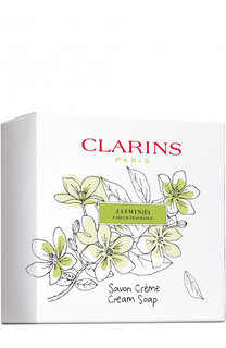 Парфюмированное крем-мыло Savon Creme Jasmin Clarins
