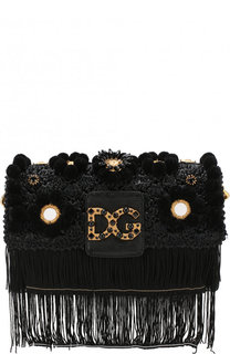 Сумка DG Millennials с бахромой Dolce &amp; Gabbana