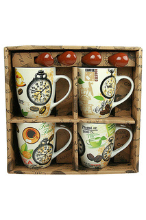 Набор кружек, 4 персоны Русские подарки