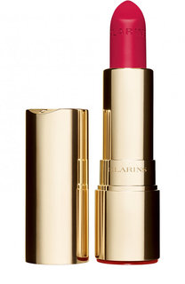 Матовая губная помада Joli Rouge Velvet, оттенок 760 Clarins