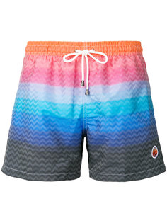 tonal swimming trunks Missoni Mare