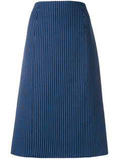 pinstripe midi skirt Fendi