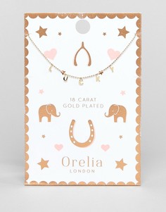 Ожерелье с подвеской Lucky Orelia - Золотой