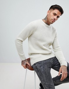 Кремовый джемпер с круглым вырезом New Look - Кремовый