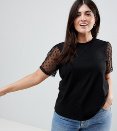 Футболка ASOS DESIGN Curve - Черный