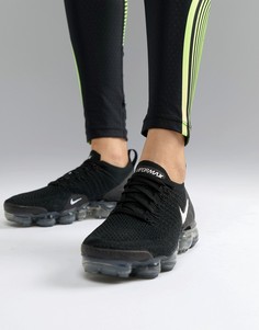 Черные кроссовки Nike Air Vapormax Flyknit - Черный