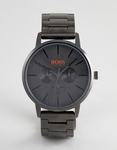 Темно-серые часы с хронографом BOSS Orange 1550068 Copenhagen - Серебряный