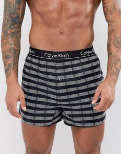 Тканые боксеры слим Calvin Klein - Черный