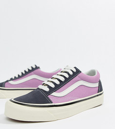 Сине-сиреневые кроссовки Vans Anaheim Old Skool - Темно-синий