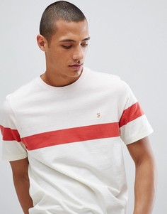 Красная футболка в полоску Farah Haryln - Красный