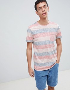 Футболка в полоску Jack &amp; Jones Originals - Красный