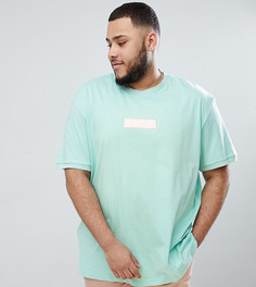 Синяя футболка из органического хлопка с логотипом Puma PLUS эксклюзивно для ASOS - Синий