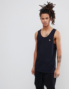 Майка Carhartt WIP Chase - Темно-синий