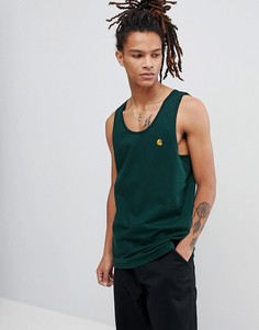 Майка Carhartt WIP Chase - Зеленый