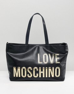 Сумка-тоут Love Moschino - Черный
