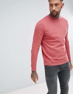 Красный окрашенный свитшот ASOS DESIGN - Красный