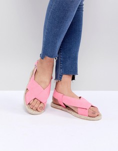 Сандалии-эспадрильи ASOS DESIGN Jorigami - Розовый