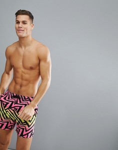 Розовые шорты для плавания Billabong Laybacks Never Surf - 16 дюймов - Мульти