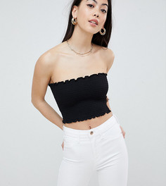 Кроп-топ ASOS DESIGN Petite - Черный