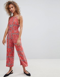 Комбинезон с принтом Miss Selfridge - Мульти