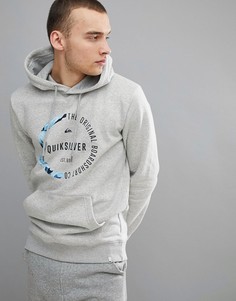 Худи серого цвета Quiksilver Revenge - Серый