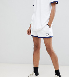Белые махровые шорты из органического хлопка Puma эксклюзивно для ASOS - Белый
