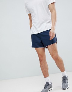 Темно-синие шорты с отделкой Tommy Jeans Summer Capsule - Темно-синий