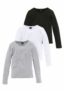 Футболка с длинными рукавами, 3 штуки Arizona