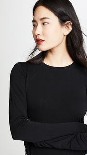 LAGENCE Crew Neck Tess Shirt