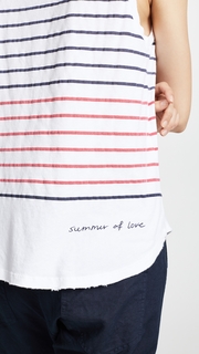 SUNDRY Summer of Love Muscle Tank Top