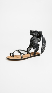 IRO Tais Bandana Wrap Sandals