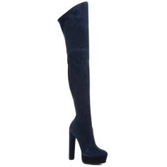 Ботфорты CASADEI 1T843E140 темно-синий