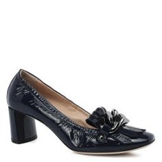 Туфли CASADEI 1D084K050 темно-синий