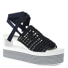 Босоножки CASADEI 1M434K090 темно-синий