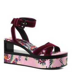 Босоножки CASADEI 1M431K090 фиолетовый