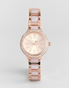 Золотисто-розовые часы Michael Kors MK6582 Taryn - Розовый