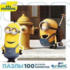 Пазл "Миньоны", 100 деталей, Origami