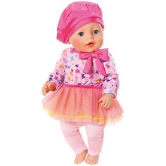 Одежда для куклы BABY born "В погоне за модой", розового цвета Zapf Creation
