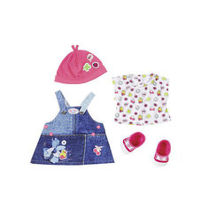 Одежда для куклы BABY born "Джинсовая коллекция", платье Zapf Creation
